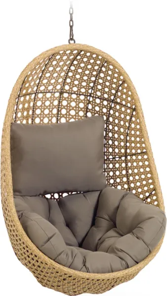 Cira, Utomhus hängstol, naturlig, H121x84x82 cm