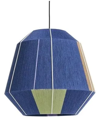 HAY Bonbon 500 Skärm för bordslampa Blue Tones/Cream White