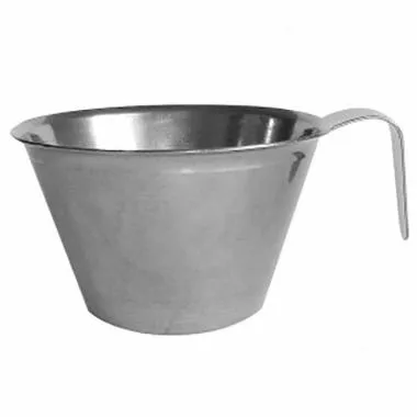 Decilitermått i rostfritt stål, 1 dl