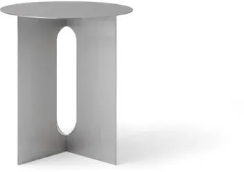 Audo Androgyne Base för sidobord, borstat stål