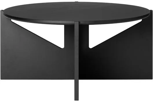 Kristina Dam Studio Simple Soffbord XL Svartlackad Ek