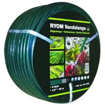 RYOM Trädgårdsslang - 3-lagers förstärkt